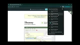 How to Install Thonny how to download thonny which platform is good for python Python IDE python
