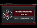 WPILib From 0 To Vroom