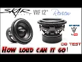 Skar VXF 12 Subwoofer review on Taramps smart 5 best 12 subs