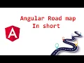 Road map for angular framework Angular tutorial for beginners Angular tutorial in Telugu Angular