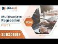 - Multivariate Regression Part 1 Explain Multivariate Regression With Example Machine Learn