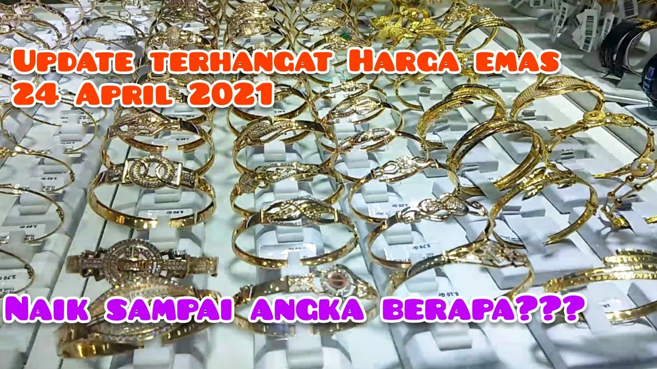 Harga Emas Antam Mulai Turun