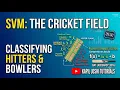 SVM Support Vectors Explained with Cricket Example Maximum Margin Hyperplane Machine Learning