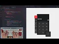 ASMR Programming - Calculator App Coding