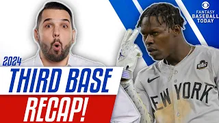 Early 2025 THIRD BASE RANKINGS Recapping Top Performers ADP More Fantasy Baseball Advice