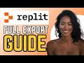 How to Export Code from Replit 2025 Download or Push to GitHub
