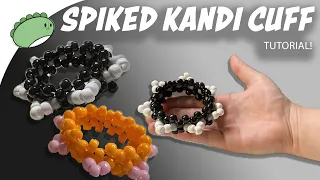 Spiked Kandi Cuff Tutorial