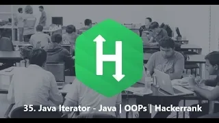 35 Java Iterator - Java OOPs Hackerrank