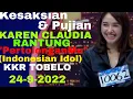 Download Lagu KESAKSIAN \u0026 PUJIAN KAREEN CLAUDIA  RANTUNG (JEBOLAN INDONESIAN IDOL 2021) \