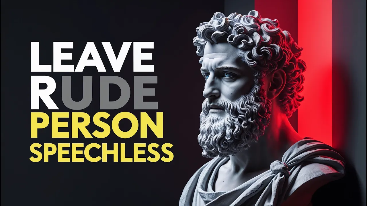 Outline Video How To Leave a Rude Person Speechless | Stoic Philosophy