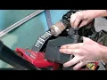 how to take a carburetor off and put a new one on lazyboy front-tine tiller Briggs Stratton 3 5 hp