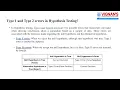 Tutorial 6 Hypothesis Testing and variable selection