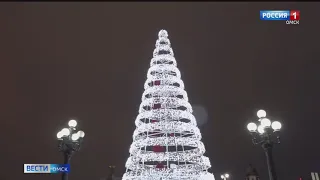 В Омске открывается новогодний маршрут