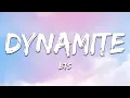 Lagu BTS - Dynamite (Lyrics)