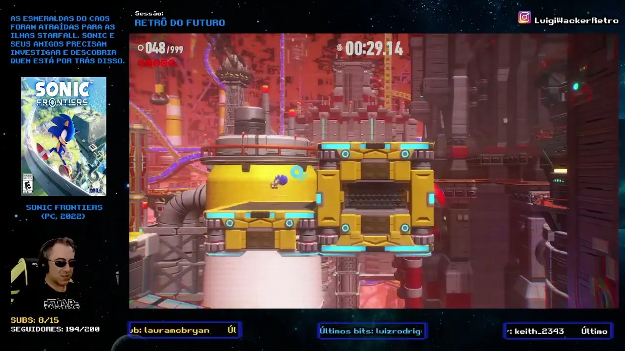 Sonic Frontiers (PC) - 3° Dia (Retrô do Futuro) #2