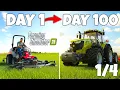 Download Lagu I Survived 100 Days In Farming Simulator 25 Starting With $0! 1/4