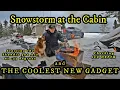 Download Lagu SNOWSTORM / WINTER AT THE CABIN \u0026 THE COOLEST NEW GADGET