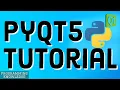PyQt5 Tutorial Learn GUI programming with Python and PyQt5 Master the Basics of Qt5 GUI
