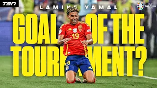 LAMINE YAMAL BECOMES THE YOUNGEST GOAL SCORER IN EURO HISTORY WITH SPECTACULAR GOAL 