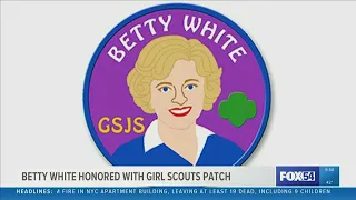 New Jersey Girl Scouts honor Betty White with patch program