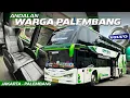PANTESAN PENUMPANGNYA FULL TERUS, TERNYATA...‼️Trip Jakarta - Palembang with Epa Star Double Decker
