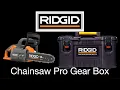 Ridgid Chainsaw Carrying Box