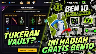 BOCORAN EVENT TUKAR VAULT BENERAN ADA? TANGGAL RILIS KOLABORASI FF X BEN10