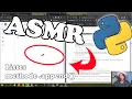 ASMR - Course on python lists and append method French