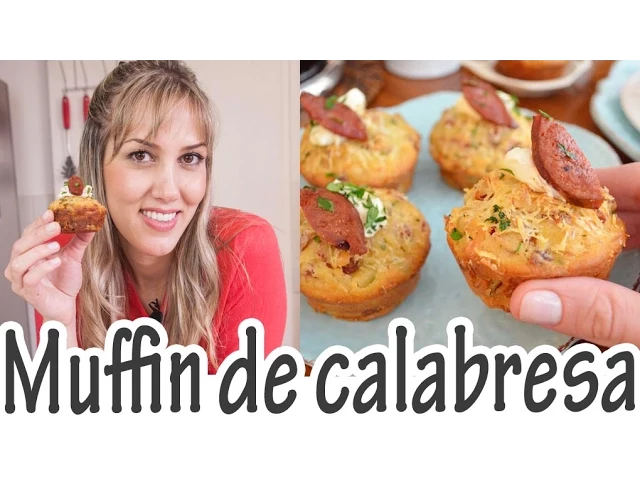 MUFFIN DE CALABRESA E QUEIJO COALHO I RECEITAS E TEMPEROS