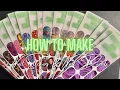 HOW TO MAKE NAIL STICKERS AND NAIL DECALS AT HOME Using Canva Cricut DIY Crafts