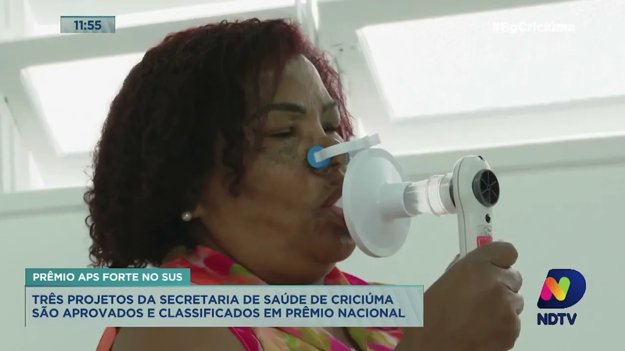 Projetos da Secretaria de Saúde de Criciúma são aprovados e classificados em premiação nacional