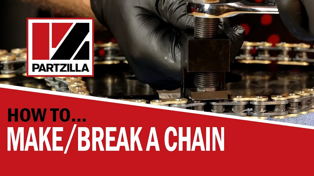 How to Use a Motorcycle Chain Breaker Tool | How to Use a Chain Breaker  | Partzilla.com