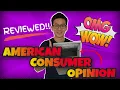 American Consumer Opinion Review - How Much Can You Earn Really