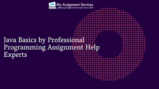 Java Basics by Professional Programming Assignment Help Experts