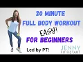 20 minute EASY Full Body Workout for BEGINNERS