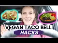 How to order vegan at TACO BELL Vegan fast food options Vegan road food
