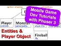 Endless Cave Ep 07 The Player Entity Phaser 3 Game Dev Tutorial
