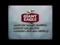 The New Giant Eagle Commercial 1980s