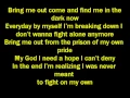 Download Lagu Ashes Remain-On My Own Lyrics