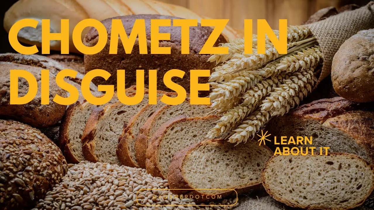 Learn Hilchos Pesach: Chometz In Disguise