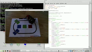 fischertechnik driving robot Mydfir episode 17 Camera colour calibration Python diagnose