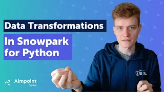 Intermediate Data Transformations in Snowpark for Python Snowflake Tutorial