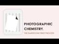 Photographic Chemistry The Darkroom Print Process Science Ambassador Scholarship 2022