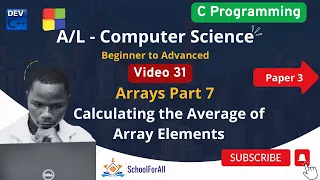 31 Calculating the Average of Array Elements