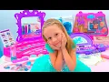 Download Lagu Nastya learns to use children's cosmetics