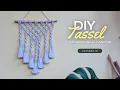 DIY Macrame Wall Hanging Tassel Combination