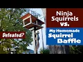 Squirrel Proofing your Bird Feeder Homemade Squirrel Baffle Guard