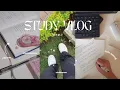 STUDY VLOG ep 2 pt 2 finals week lots of studying note-taking