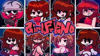 Different versions and skins of GF sing Really Happy 2K22 GF Appreciation 5 Especial
