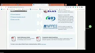 NPI Password Reset